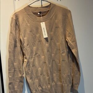BNWT Arach & Cloz Tan Sweater👵MT